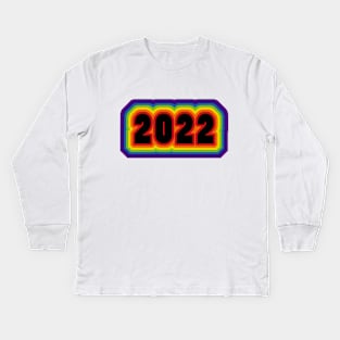 2022 rainbow Kids Long Sleeve T-Shirt